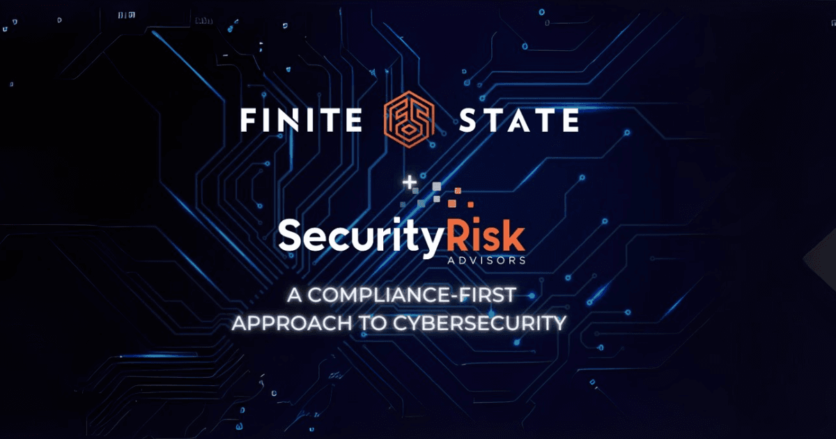 Finite State and Security Risk Advisors announce strategic partnership