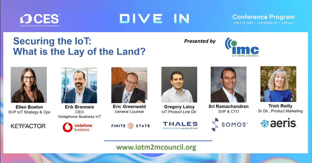 CES Panel | Securing the IoT: What's the Lay of the Land