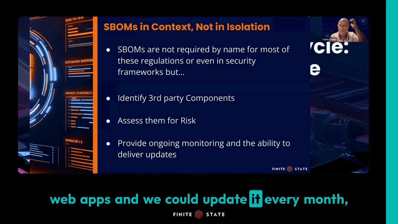 Why SBOMs Are the Key to Meeting Compliance Capabilities