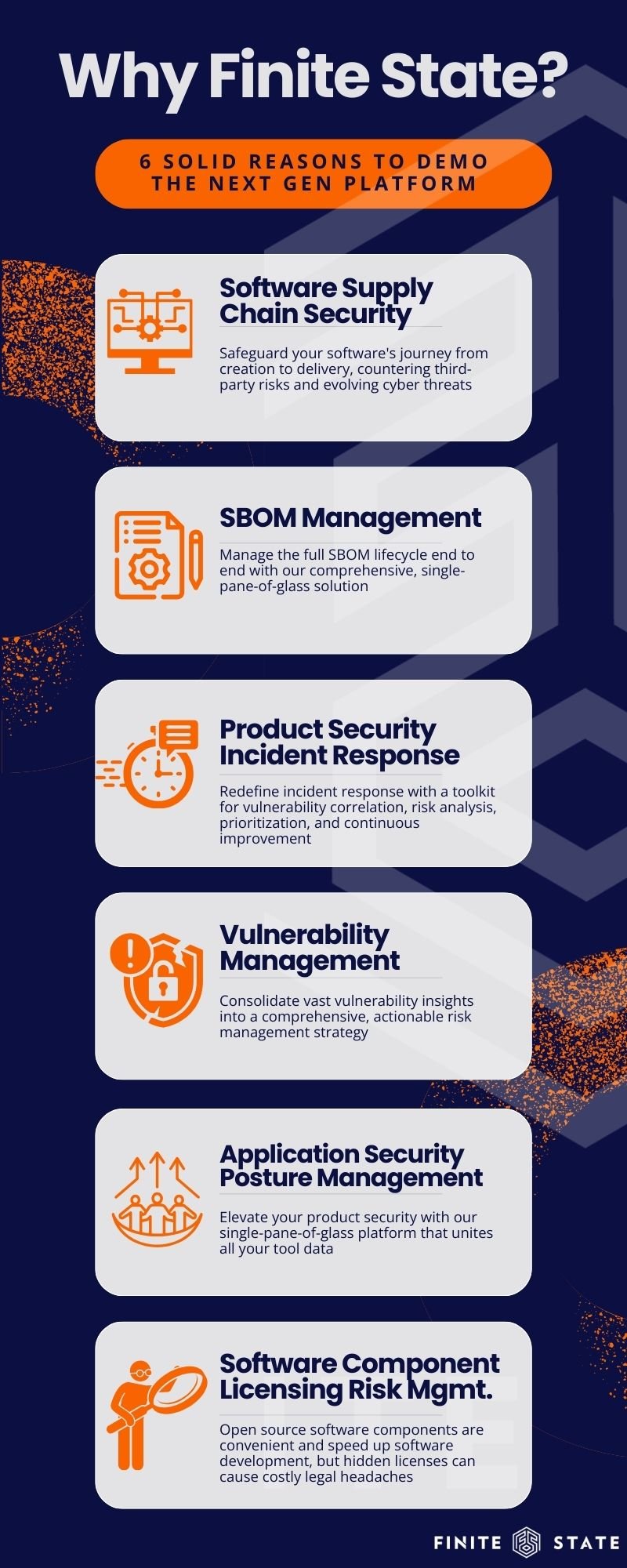 6 Reasons to Demo Finite State Infographic