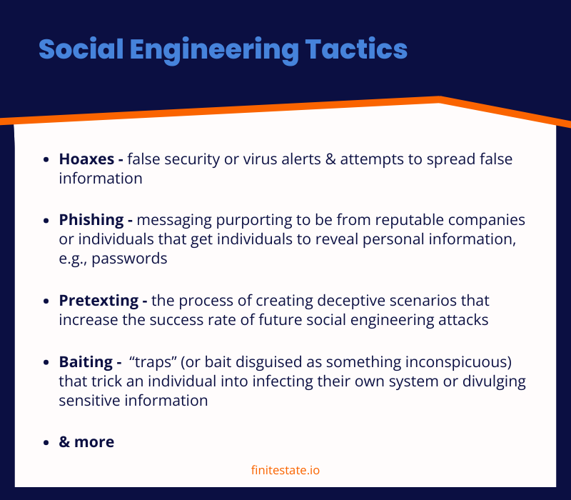 social engineering tactics